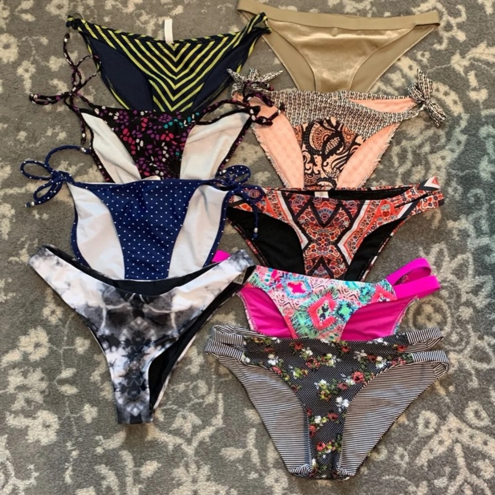 Lot of bikini bottoms